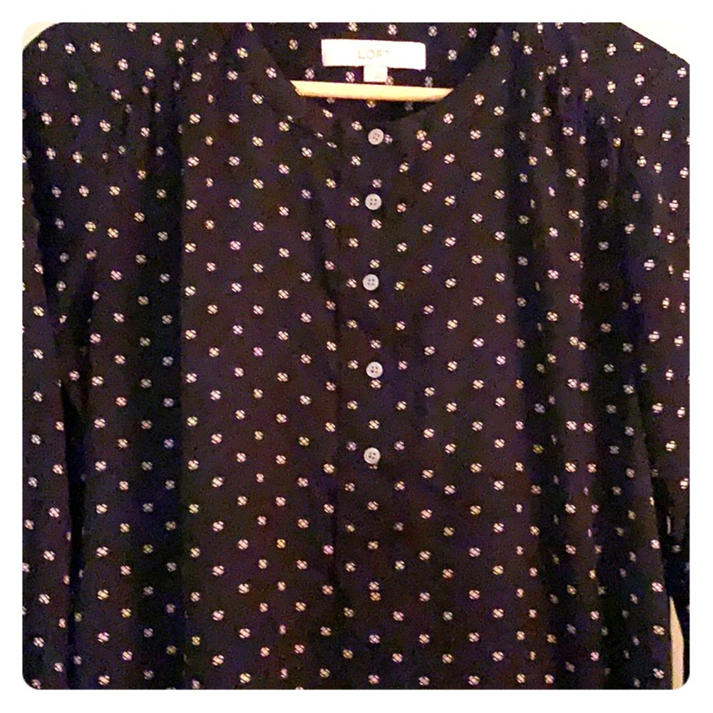 Loft blouse like new size small